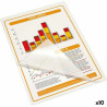 Laminating sleeves Fixo Transparent A4 (10 Units)