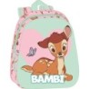 School Bag Clásicos Disney Green Pink 27 x 33 x 10 cm