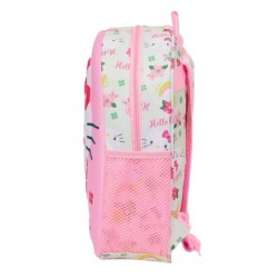 3D Child bag Hello Kitty Green Pink 27 x 33 x 10 cm