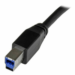 USB A to USB B Cable Startech USB3SAB5M Black