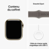 Smartwatch Apple Series 9 Brown Golden 41 mm