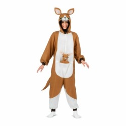 Costume for Adults My Other Me Kangaroo White Brown