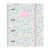 Ring binder BlackFit8 Blossom Multicolour 27 x 32 x 3.5 cm