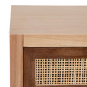 Nightstand SASHA 40 x 30 x 62,5 cm Natural Wood Cream