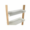 Shelves DKD Home Decor White Natural Bamboo MDF Wood 57 x 30 x 152 cm (1)