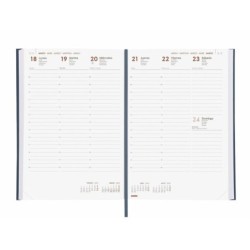 Diary Finocam Dynamic Milano 2024 Blue 16,5 x 24 cm