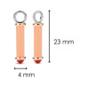 Ladies' Earrings Ti Sento 9234CP