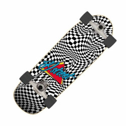 Skate Surfskate Check Warp Dstreet 32" Black