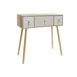 Console DKD Home Decor 80 x 32 x 80 cm Natural Paolownia wood