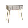 Console DKD Home Decor 80 x 32 x 80 cm Natural Paolownia wood