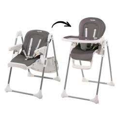 Highchair Nania Grey Leatherette