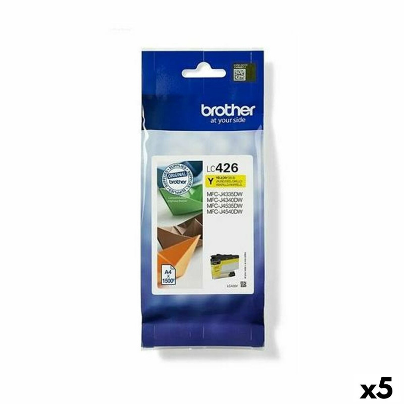 Original Ink Cartridge Brother LC426 Yellow (5 Units)