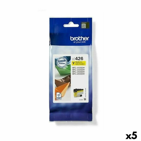 Original Ink Cartridge Brother LC426 Yellow (5 Units)