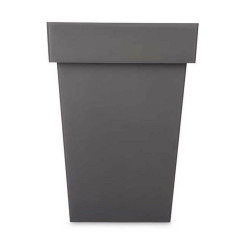 Self-watering flowerpot Grey Plastic (37 x 51 x 37 cm) (6 Units)