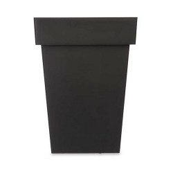 Self-watering flowerpot Anthracite Plastic (37 x 51 x 37 cm) (6 Units)