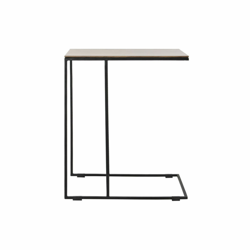 Side table DKD Home Decor 8424001807475 50 x 30 x 61 cm Black Metal Brown