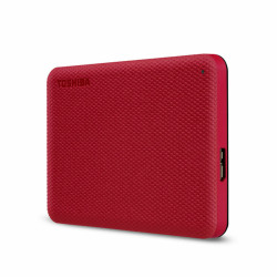 External Hard Drive Toshiba CANVIO ADVANCE Red 2 TB USB 3.2 Gen 1