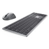 Keyboard and Mouse Dell 580-AJQJ Black Grey Titanium QWERTY Qwerty US