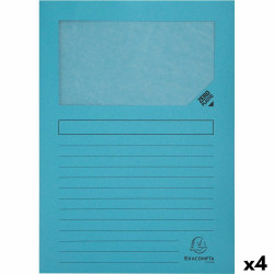 Subfolder Exacompta Forever Light Blue A4 100 Pieces (4 Units)