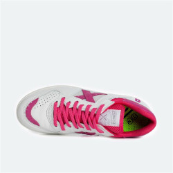 Adult's Indoor Football Shoes Munich Continental 942 Pink White Unisex