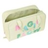 School Toilet Bag Glow Lab Magic flow Beige 31 x 14 x 19 cm