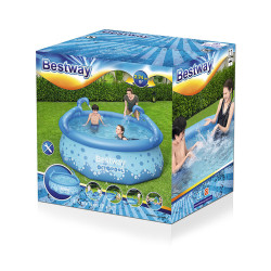 Inflatable Paddling Pool for Children Bestway 274 x 76 cm Blue 3153 L