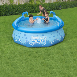 Inflatable Paddling Pool for Children Bestway 274 x 76 cm Blue 3153 L