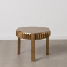 Small Side Table Golden Iron 64 x 64 x 50 cm