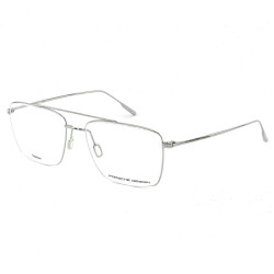 Men'Spectacle frame Porsche Design P8381-C-57 ø 57 mm Silver