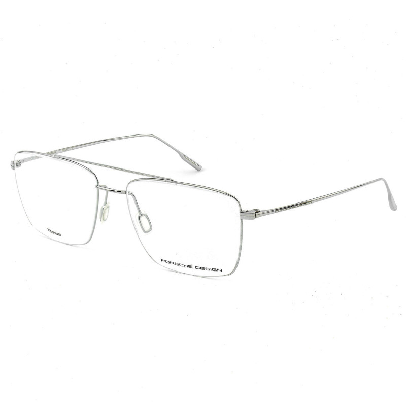 Men'Spectacle frame Porsche Design P8381-C-57 ø 57 mm Silver