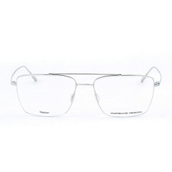 Men'Spectacle frame Porsche Design P8381-C-57 ø 57 mm Silver