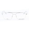 Men'Spectacle frame Porsche Design P8381-C-57 ø 57 mm Silver