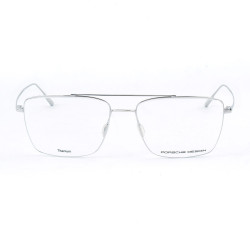 Men'Spectacle frame Porsche Design P8381-C-57 ø 57 mm Silver