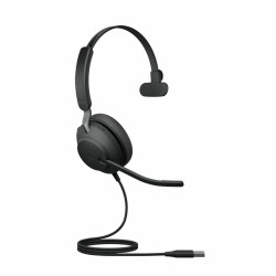 Headphones with Microphone Jabra 24089-889-999 Black