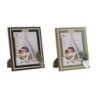 Photo frame Home ESPRIT Black Green Natural Crystal MDF Wood Scandinavian 26,5 x 2 x 31,5 cm (2 Units)