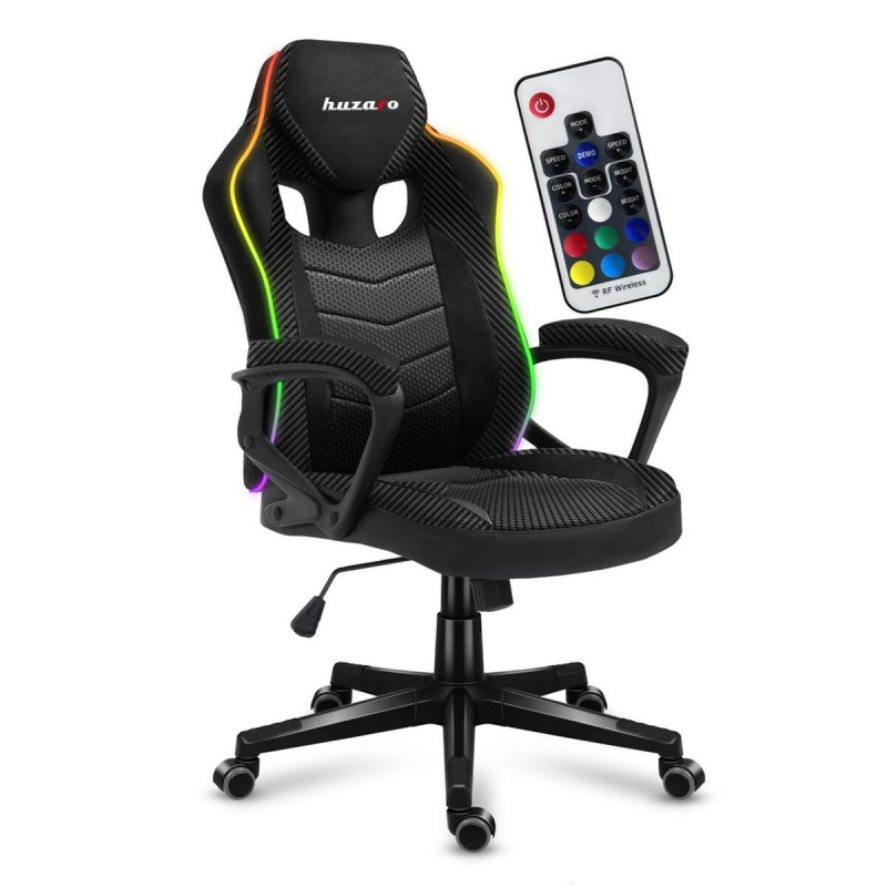 Gaming Chair Huzaro HZ-Force 2.5 RGB Mesh Black Grey