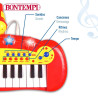 Interactive Piano for Babies Bontempi Children's Microphone 33 x 13 x 19,5 cm (6 Units)