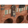 Bottle rack Home ESPRIT Brown Poplar 40 x 35,5 x 71 cm