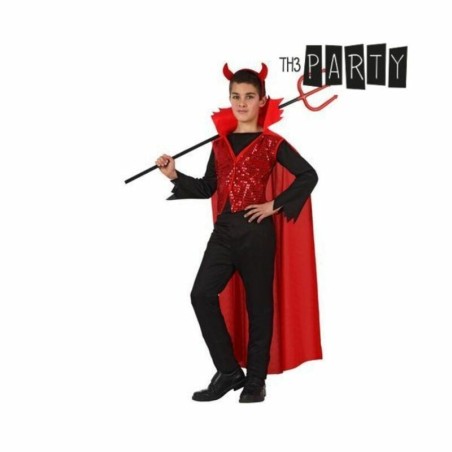 Costume for Children Th3 Party 5261 Multicolour Male Demon (4 Pieces)