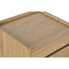 Nightstand Home ESPRIT Oak MDF Wood 50 x 40 x 40 cm