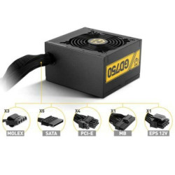 Gaming Power Supply Nox NXHUMMER750GD 750W 750 W ATX 80 Plus Gold