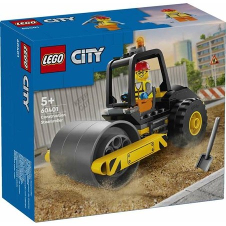 Construction set Lego 60401 - Construction Steamroller 78 Pieces