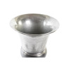 Vase DKD Home Decor 24 x 24 x 31,5 cm Silver Golden Aluminium Modern (2 Units)