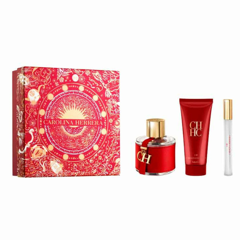 Women's Perfume Set Carolina Herrera 3 Pieces