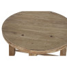 Small Side Table Home ESPRIT Brown Fir MDF Wood 80 x 80 x 53,5 cm