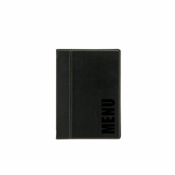 Menu holders Securit Trendy 25,3 x 17,7 x 0,8 cm Black