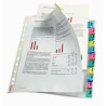 Covers Esselte Index Pockets 12 Sheets polypropylene Transparent A4 (10 Units)