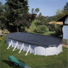 Swimming Pool Cover Gre   Black 5 x 3 m