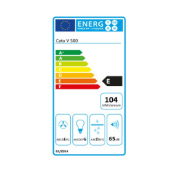 Conventional Hood Cata V500 50 cm 420 m3/h 65 dB 95W