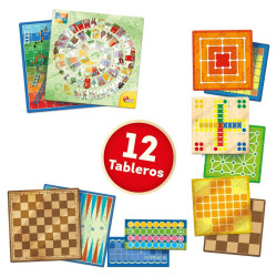 Board game Lisciani Juegos reunidos ES 26 x 1 x 26 cm (10 Units)